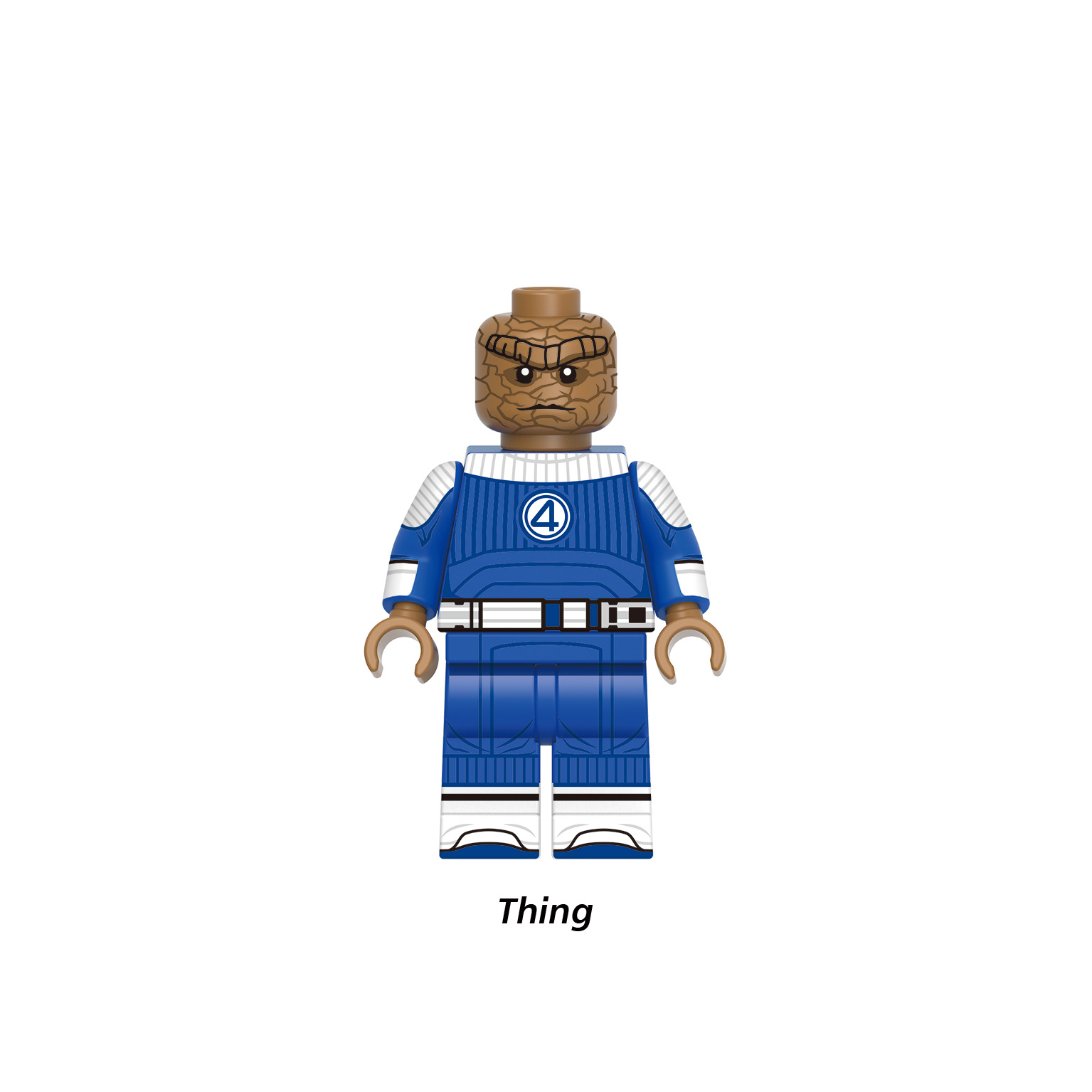 6PCS Marvel Superhero Series Minifigures Doctor Doom Human Torch Building Blocks Collectible Action Figures Set Assemble Your Own Superhero Battle Fit Lego