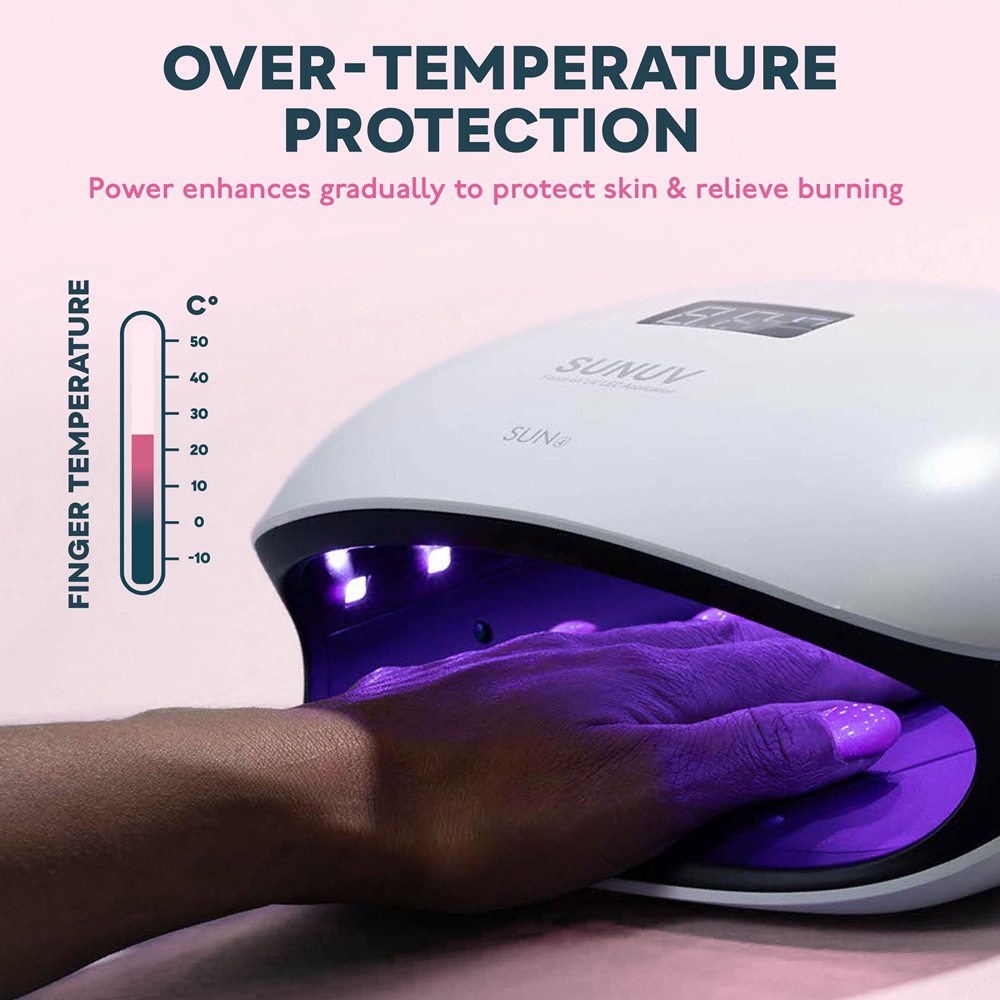 SUNUV SUN4 UV LED Nail Lamp 48W UV LED Nail Lamp - up to 50000 hours