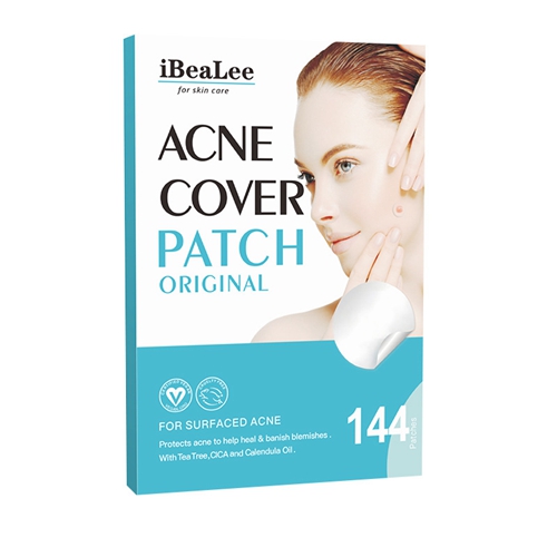 Hydrocolloid Acne Patches Covering Sticker Facial Invisible Closed Comedone Blemish Patches Acne Clearing Waterproof Breathable for Acne Prone Skin Repair