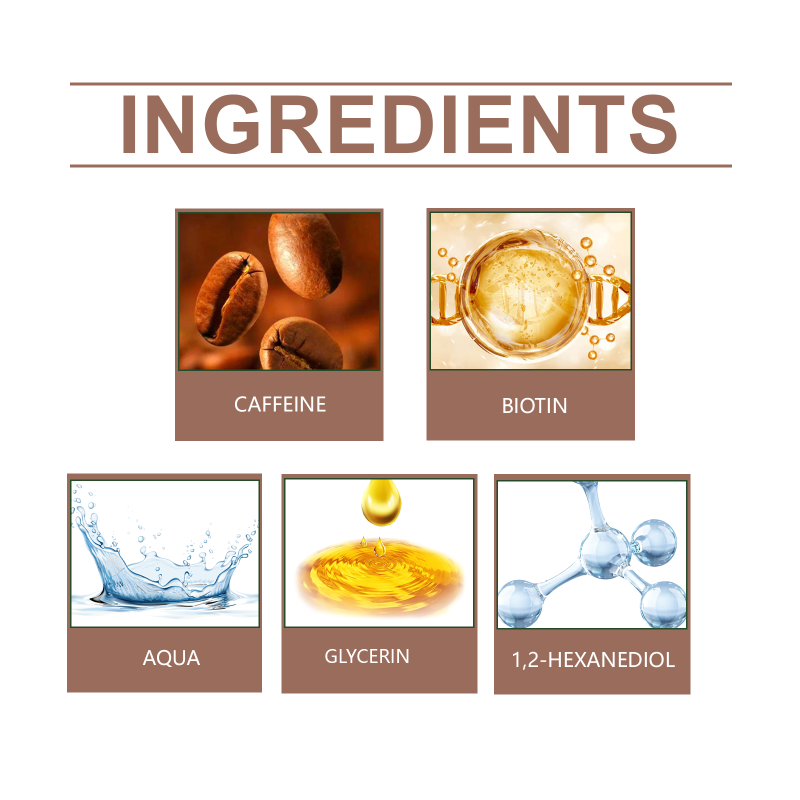 Biotin Caffeine Hair Serum Spray Deep Hydrating Nourishment Strengthen Hair Roots Reduce Hair Loss Smoothing Shiny Hair Care ﻿