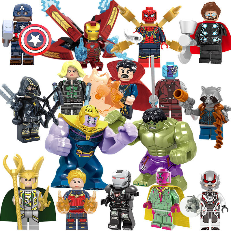 (Style A) Anime Mini Figures Super Hero Building Blocks Inspire Creativity Long Lasting Enjoyment Countless Hours Of Entertainment Gift for Kid