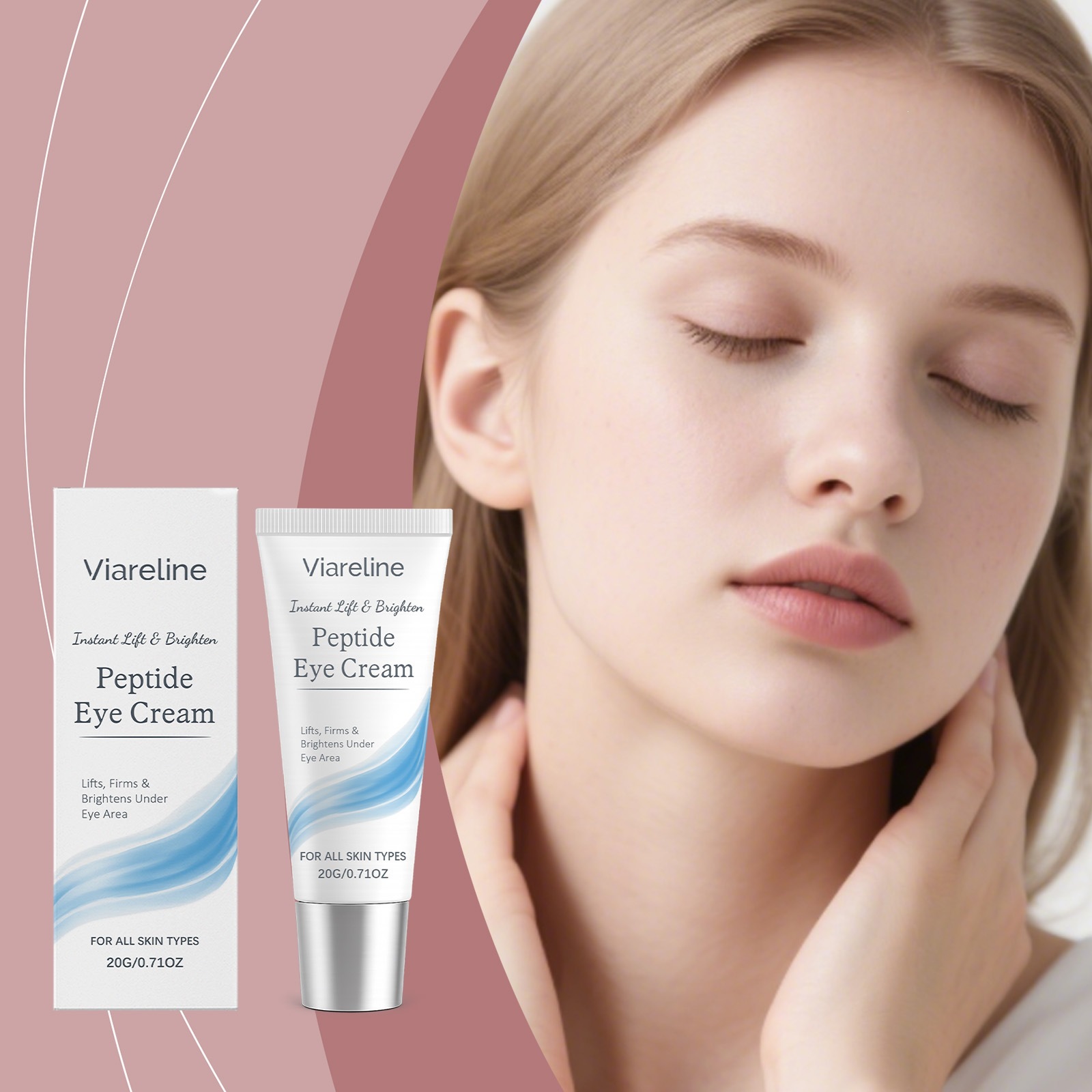 Eye Cream For Gentle Hydrating Moisturizing And Soothing Eye Area Daily Massage Care