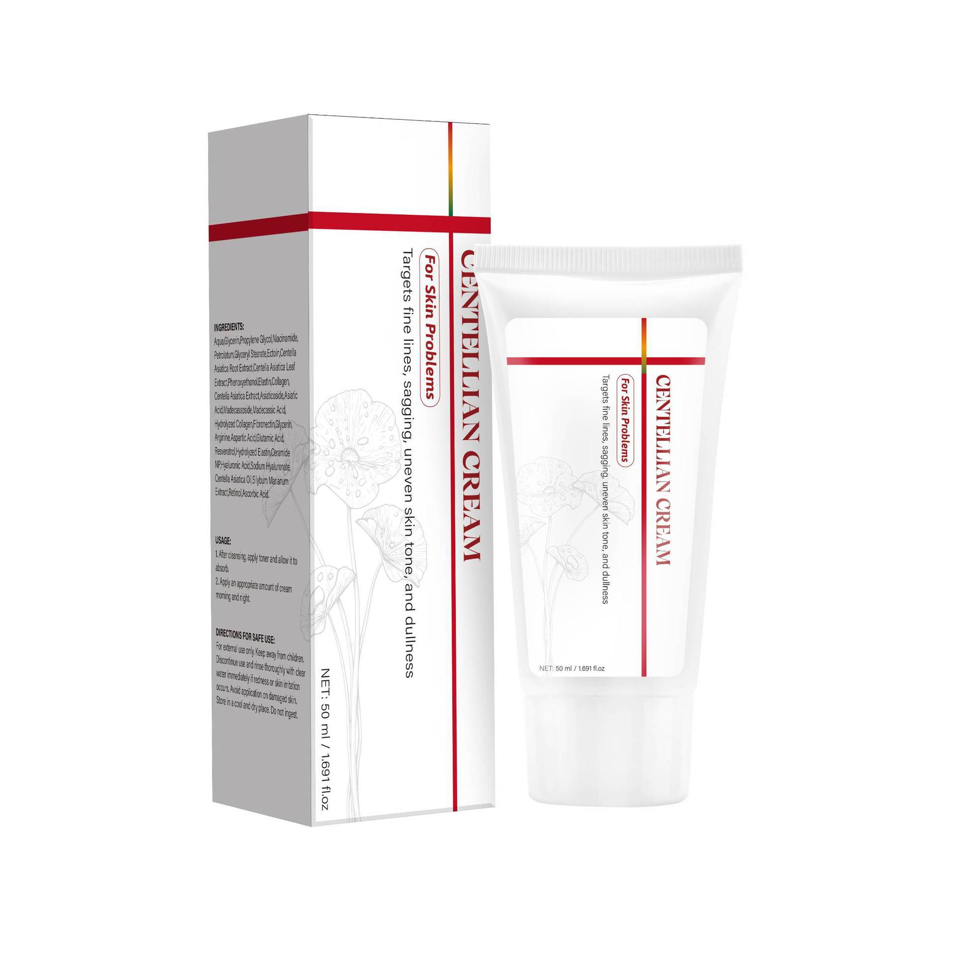 Rejuvenating Face Cream For Deep Moisturizing Nourishing Softening And Smoothing Skin Daily Facial Hydration And Care Routine
