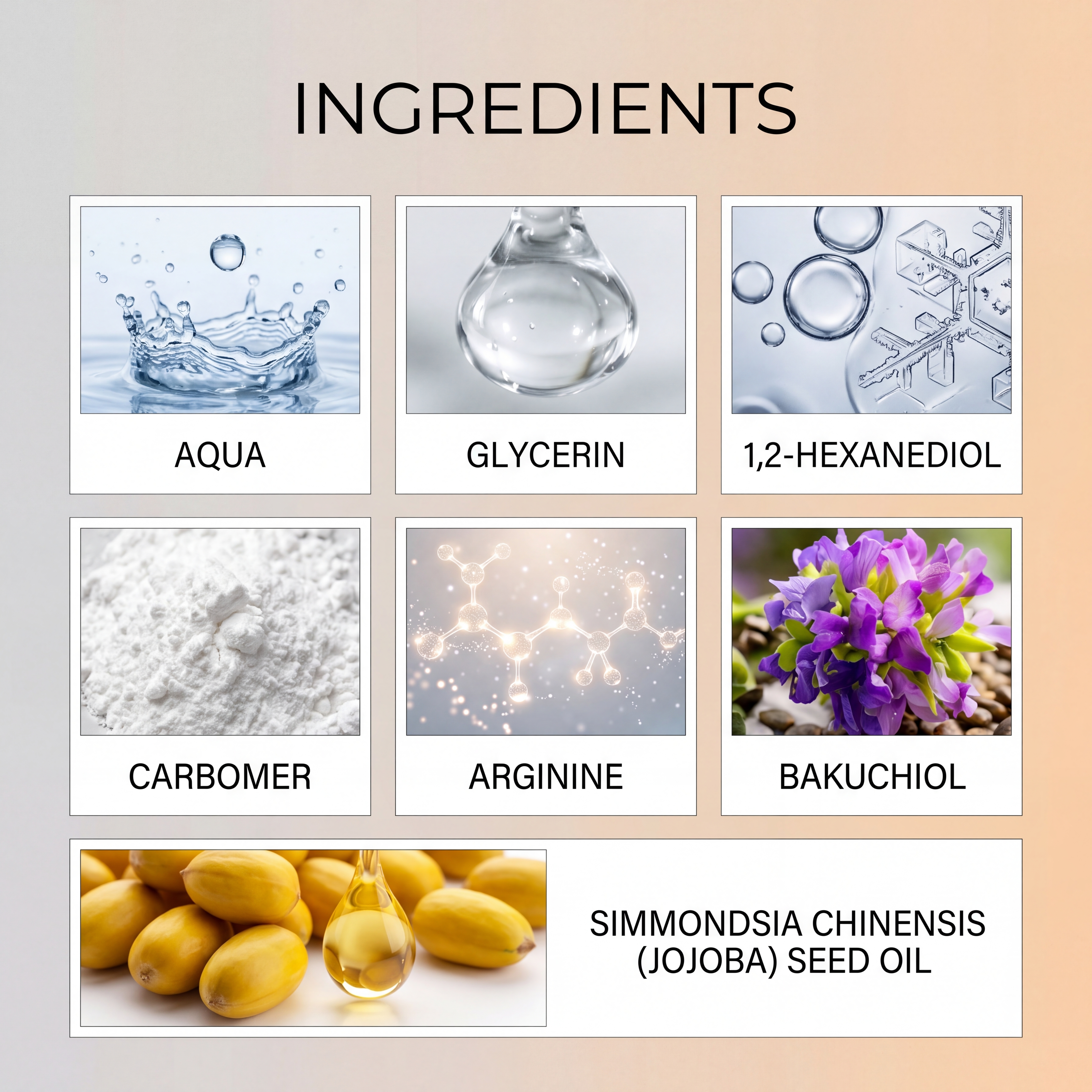 Bakuchiol Moisturizing Softening Essential Oil Mild Nourish Skin Elastic Plump Smooth Fine Lines Light Absorbable Body Use