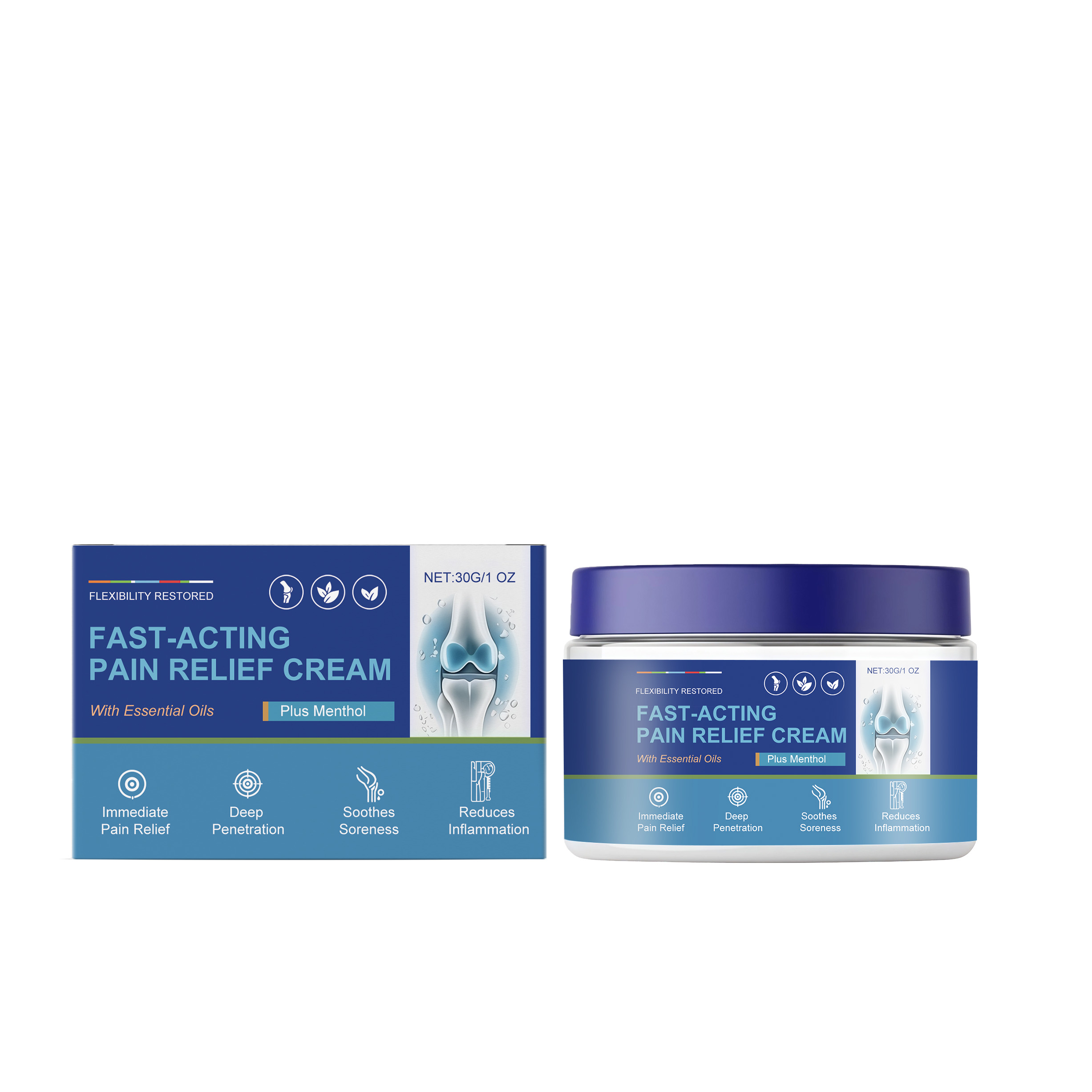 Joint Care Cream Mild Gentle Moisturizing Daily Nourishing For Body Wrist Knee Joint Massage Care Lotion