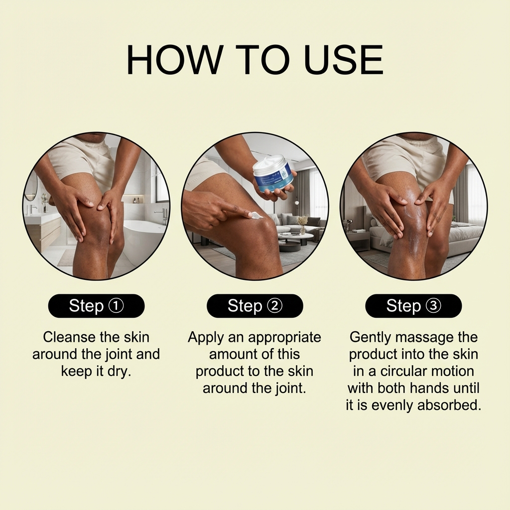 Joint Care Cream Mild Gentle Moisturizing Daily Nourishing For Body Wrist Knee Joint Massage Care Lotion