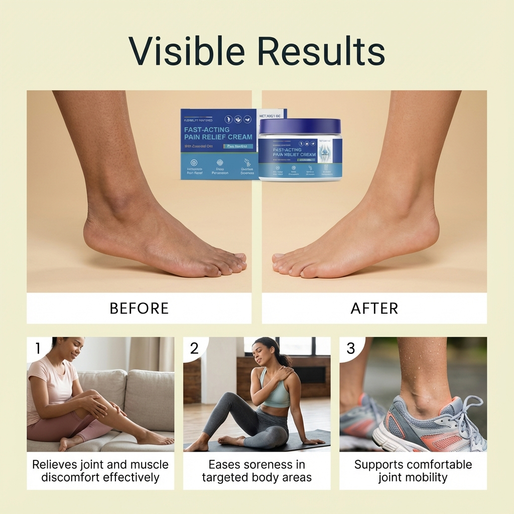 Joint Care Cream Mild Gentle Moisturizing Daily Nourishing For Body Wrist Knee Joint Massage Care Lotion