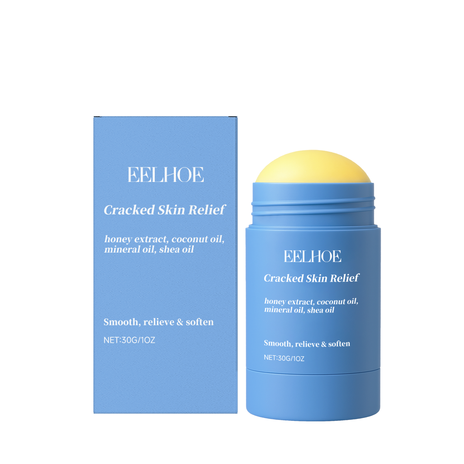 Moisturizing Foot Care Stick Hydrated Non Sticky Humectant Silky Protect Skin Massage Feet Soft Smooth Nourish