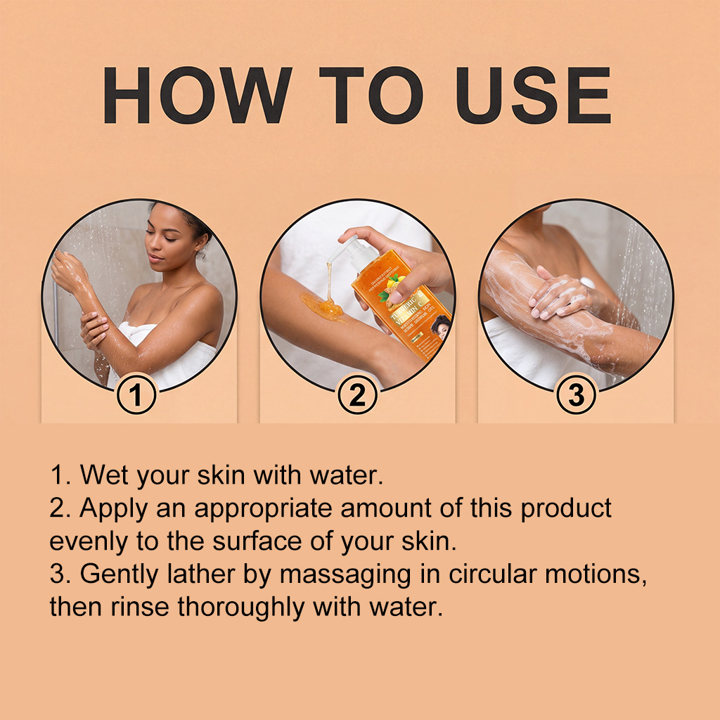 Botanical Dual Effect Body Wash Control Oil Smooth Keratin Even Skin Tone Gentle For Sensitive Oily Skin