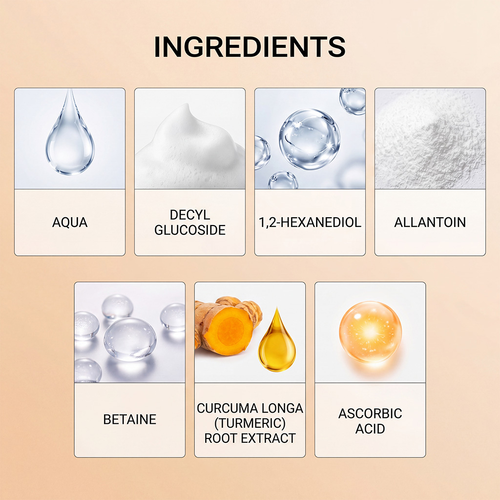 Botanical Dual Effect Body Wash Control Oil Smooth Keratin Even Skin Tone Gentle For Sensitive Oily Skin