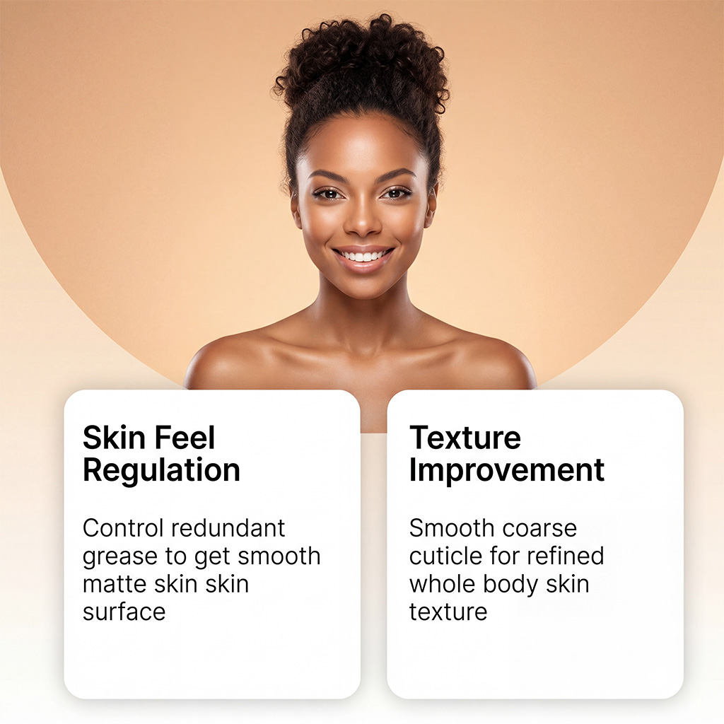 Botanical Dual Effect Body Wash Control Oil Smooth Keratin Even Skin Tone Gentle For Sensitive Oily Skin