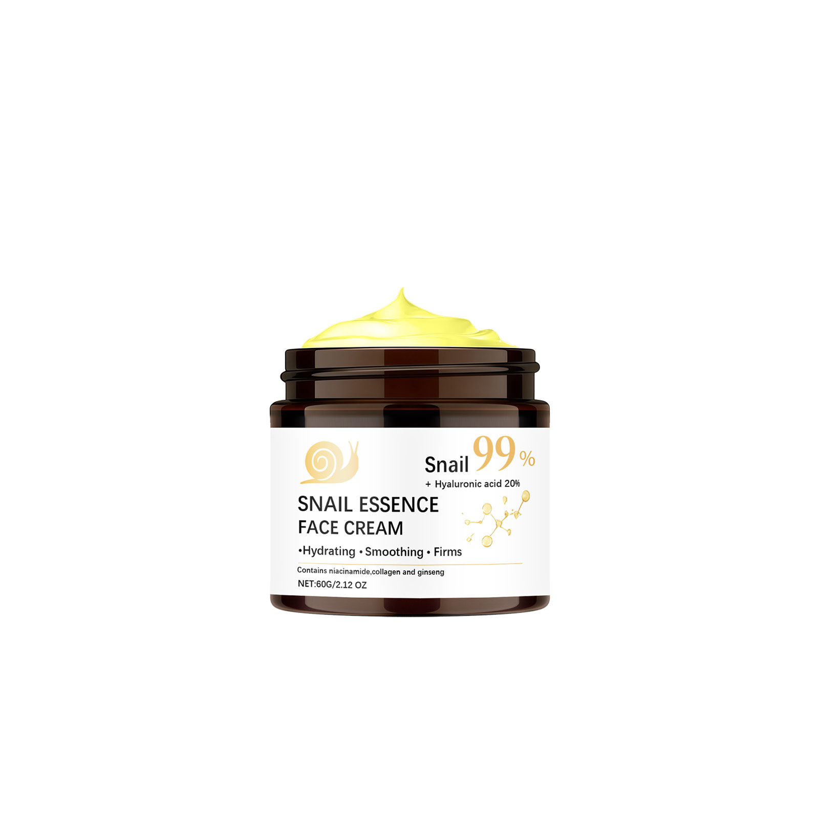 Snail Essence Moisturizing Facial Cream Mild Nourishing Hydrating Soft Skin Care For Face External Apply Lotion