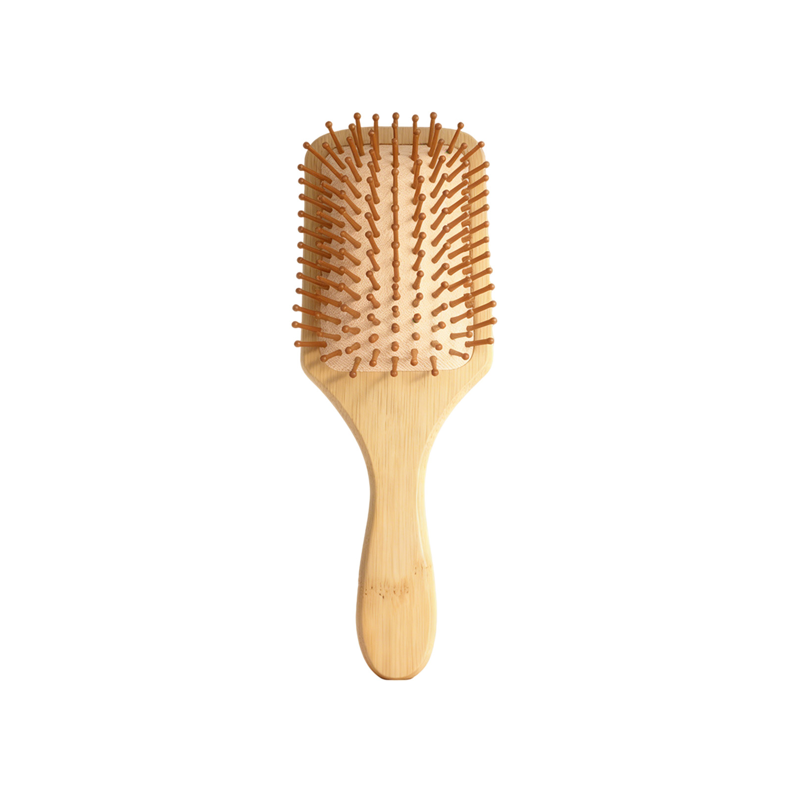 Air Cushion Bamboo Hair Comb Natural Wood Material Lightweight Sturdy Comfortable Scalp Massage Hair Care Daily Head Skin Nourishing