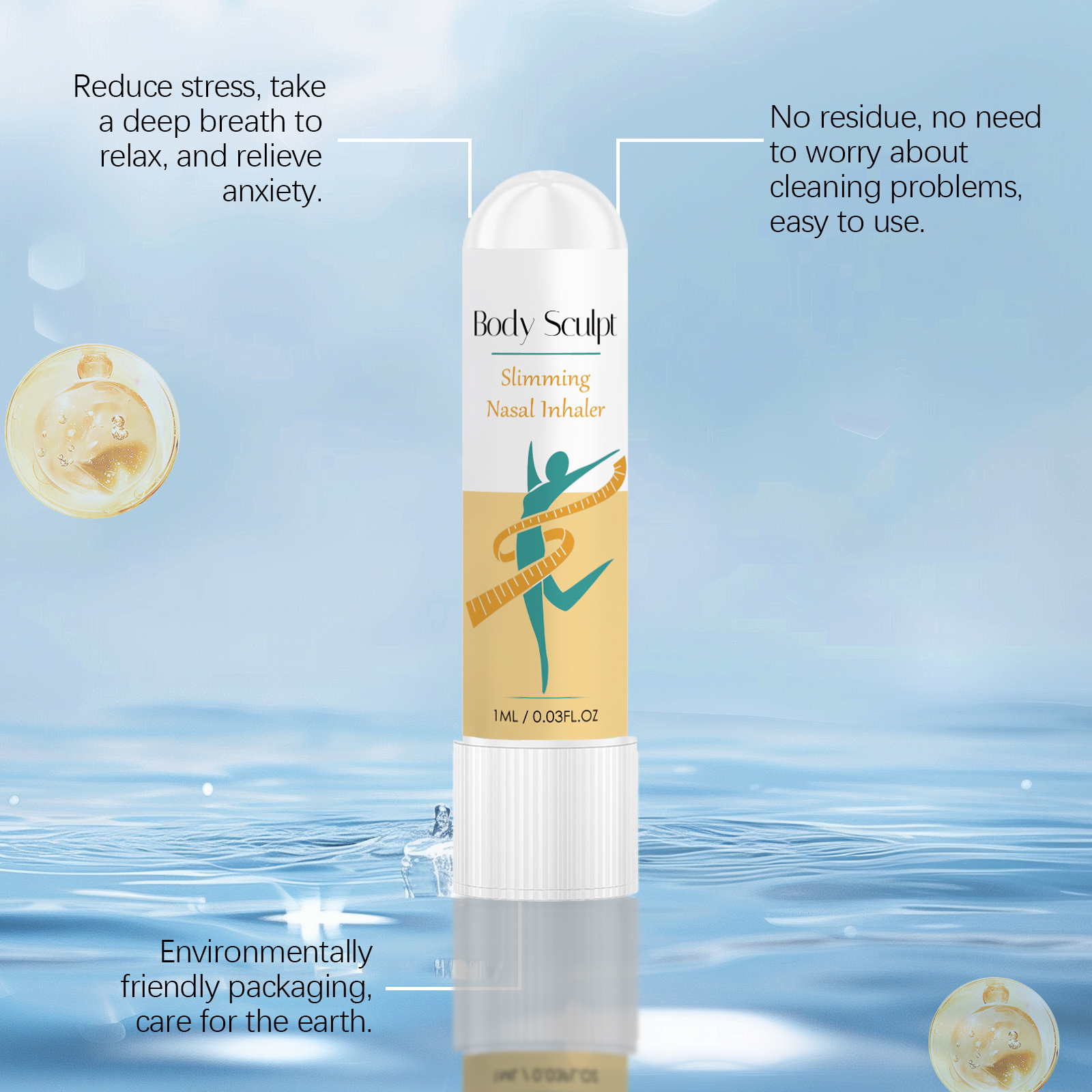 Body Care Nasal Inhaler Nurture Skin Contour Lazy Convenient Fresh Comfort Body Shape Manage Nose