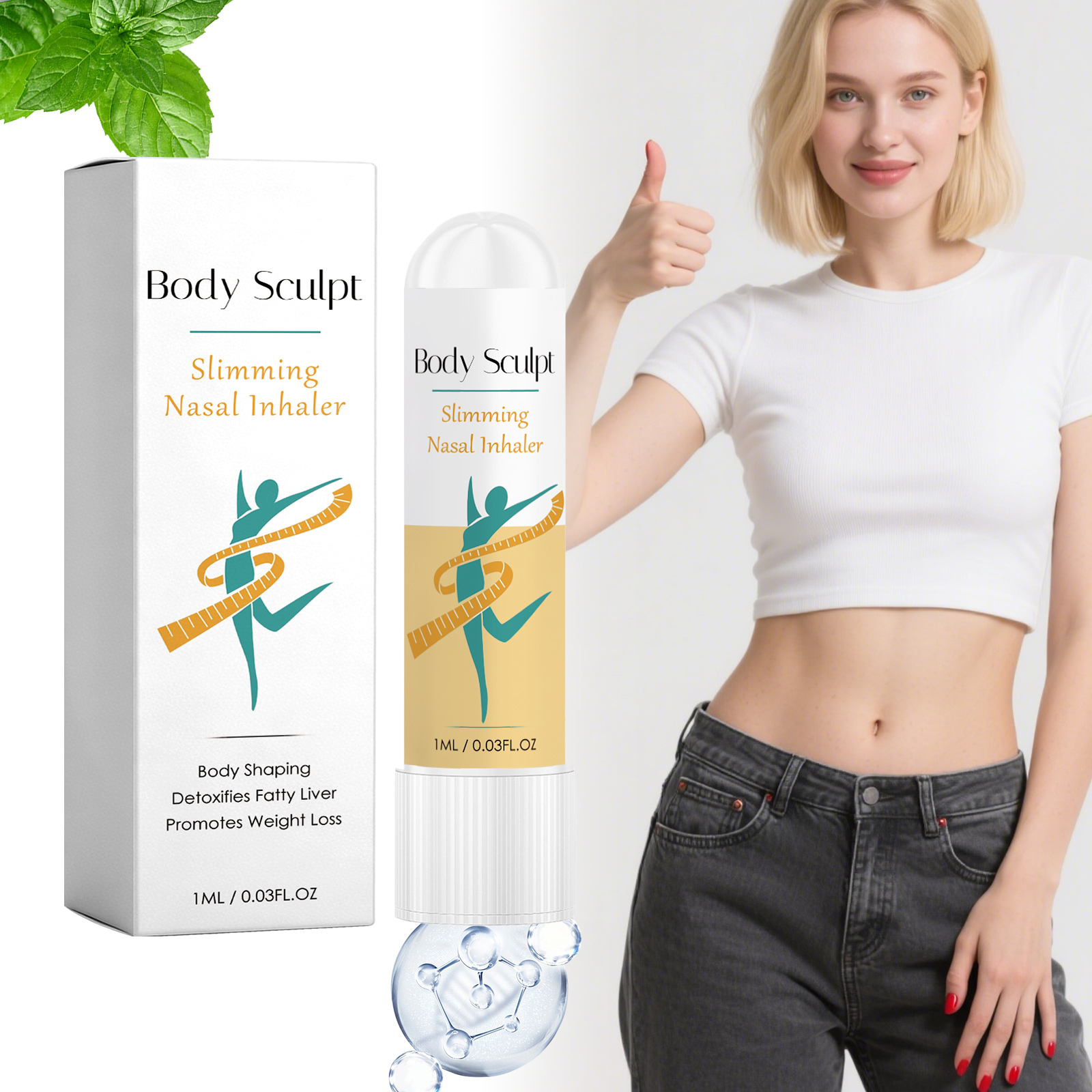 Body Care Nasal Inhaler Nurture Skin Contour Lazy Convenient Fresh Comfort Body Shape Manage Nose