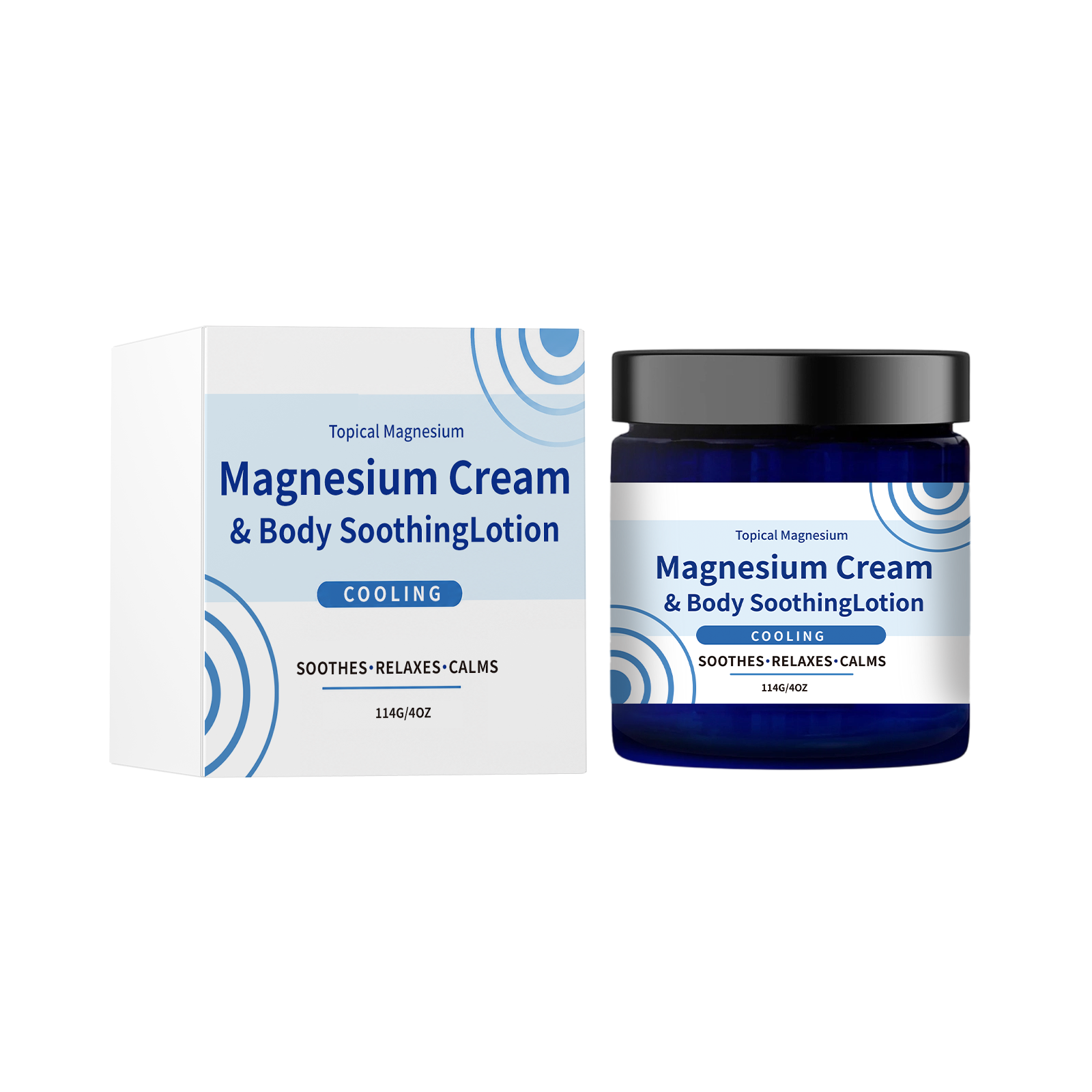 Cool Magnesium Cream Moisturizing Refreshing Comfortable External Smear Care Joint Knee Daily Massage Relax Protect