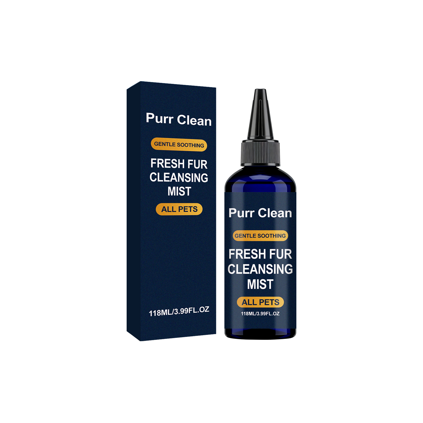 Pet Hair Cleansing Spray Smooth Refreshing Daily Light Fluffy Easy Combing For Cats Dogs