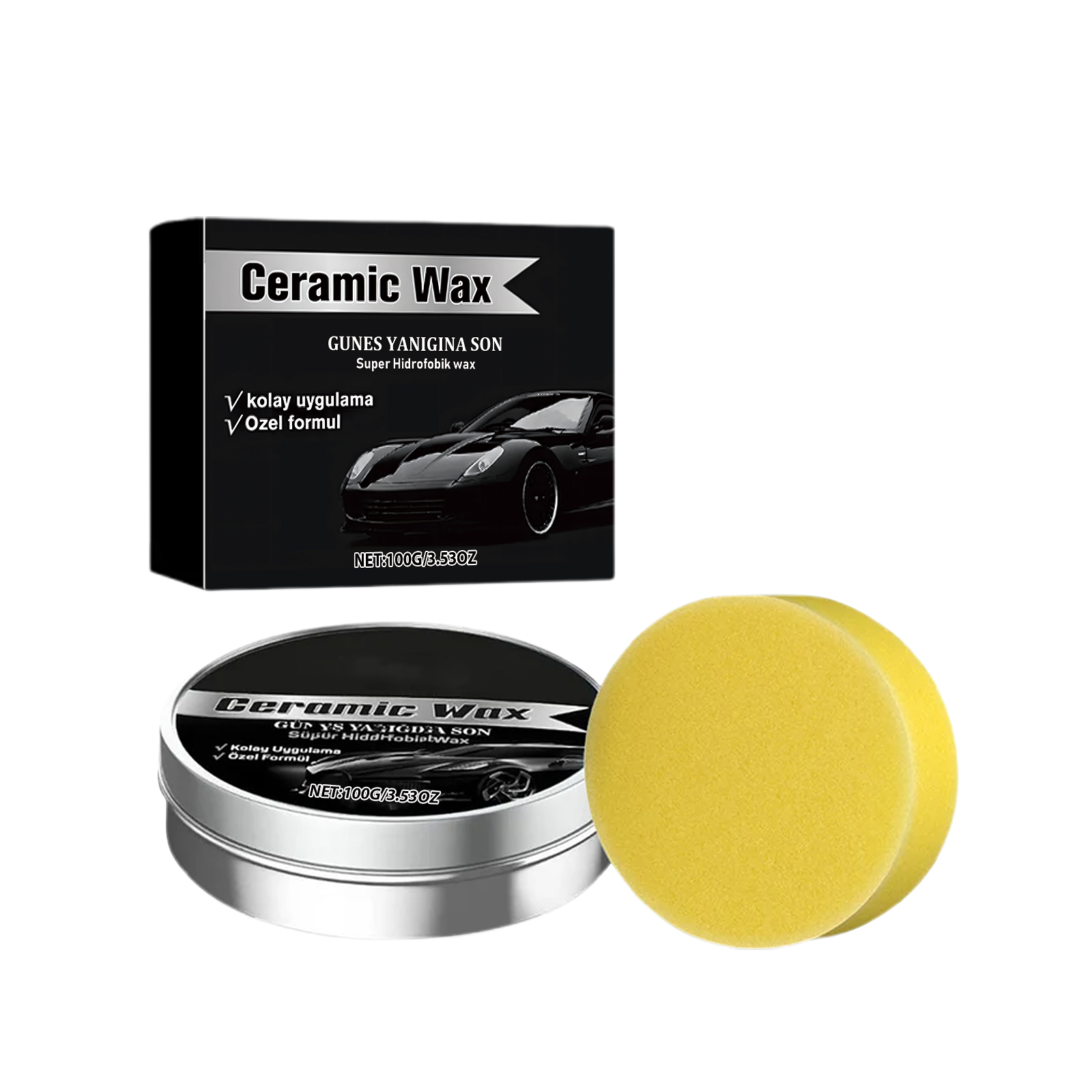 Car Care Wax Paint Protection Brightening Stainproof Waterproof Anti Uv Easy Wipe Dust Proof Gloss Boost Vehicle Surface
