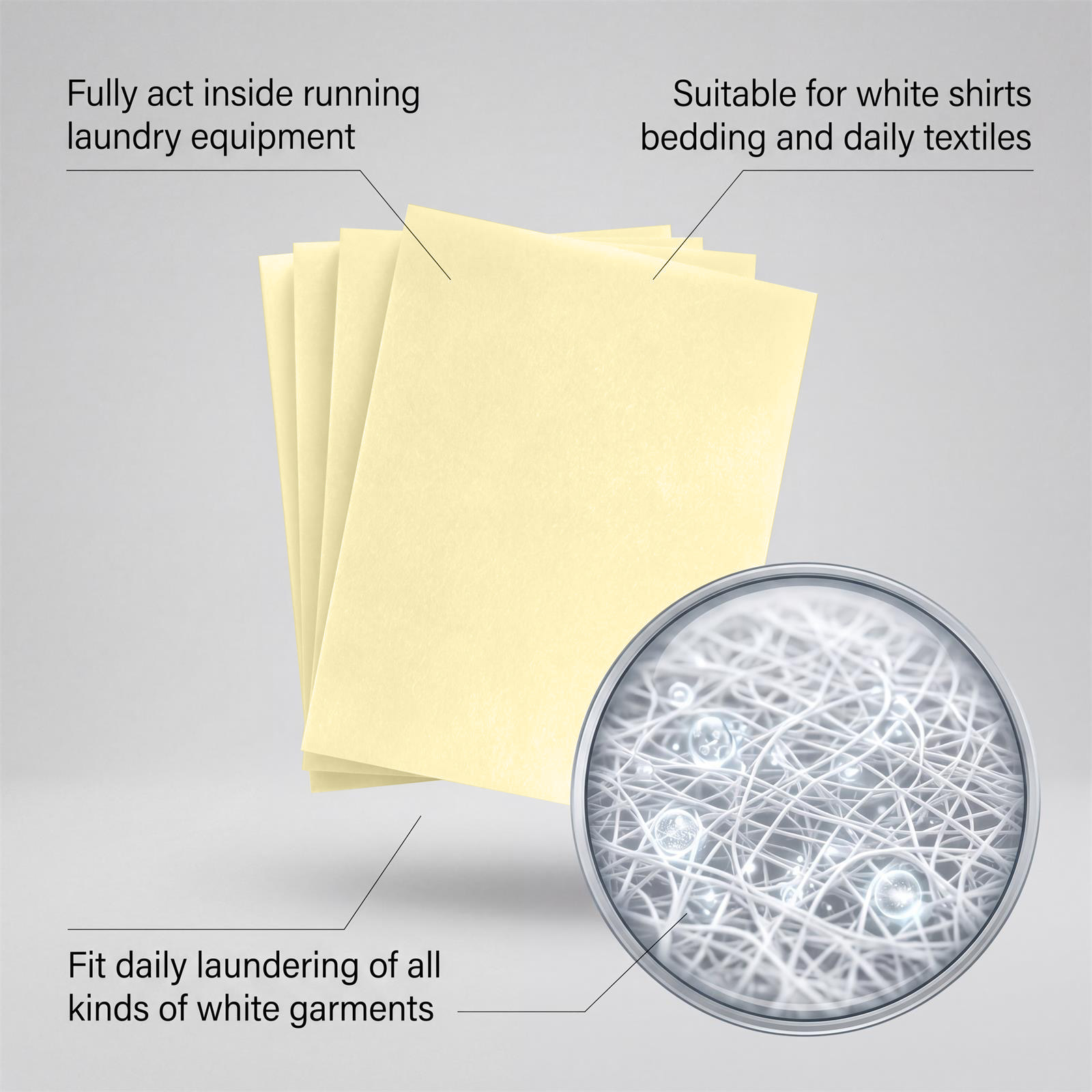 Clothes Whitening Laundry Sheets Anti Color Transfer Yellow Removal Brightening White Garment Restoration Household Fabric Washing