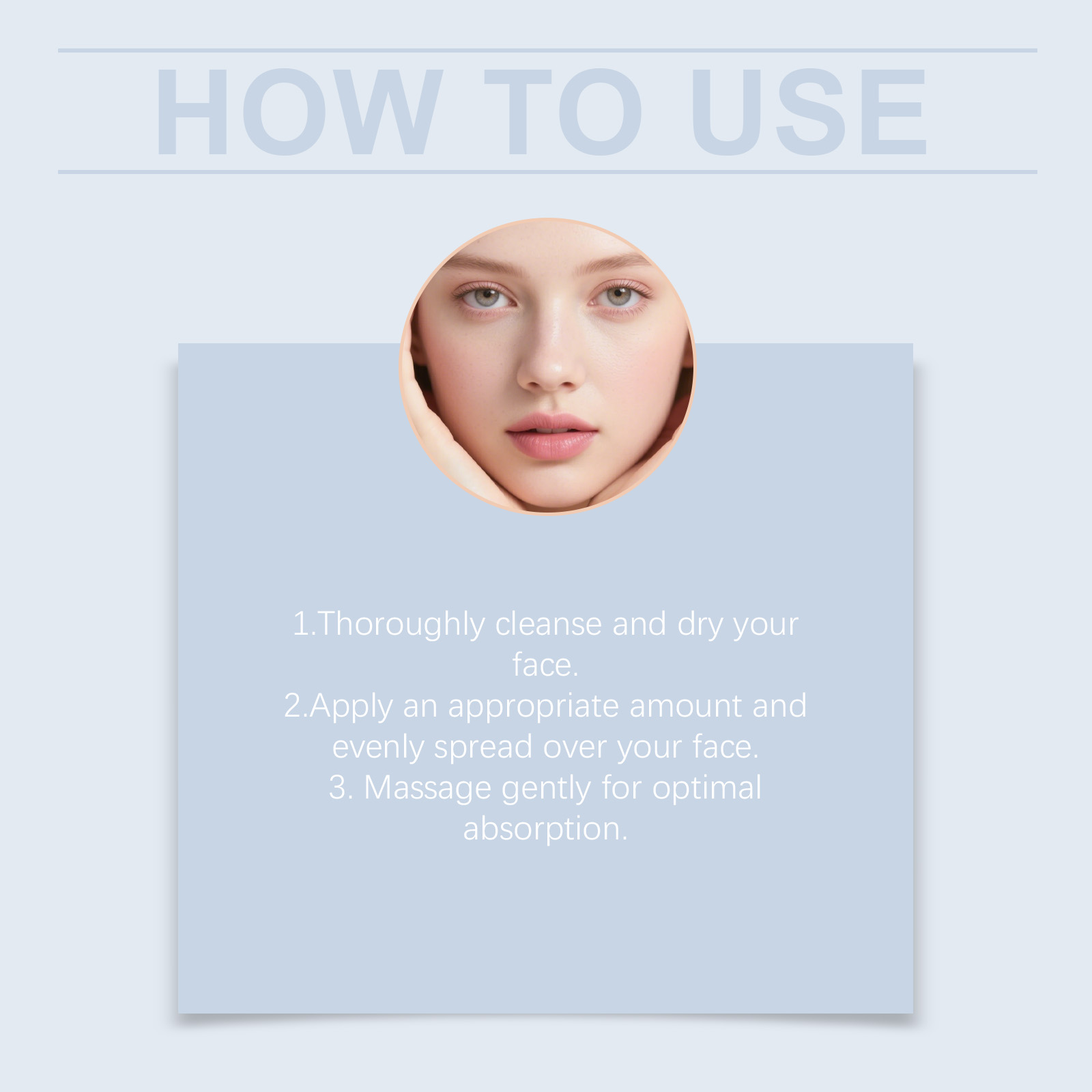 Copper Peptide Moisturizing Cream Mild Formula Light Silky Quick Absorb Deep Care Hydrating Gentle Elastic Skin