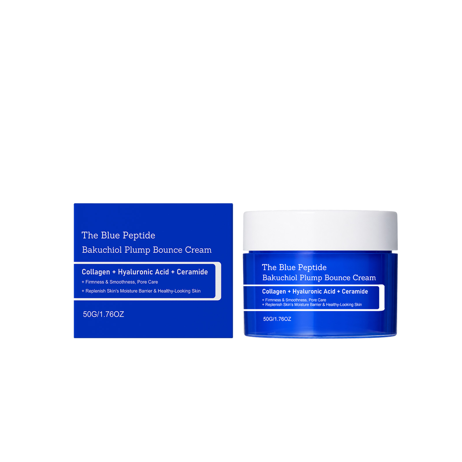 Copper Peptide Moisturizing Cream Mild Formula Light Silky Quick Absorb Deep Care Hydrating Gentle Elastic Skin