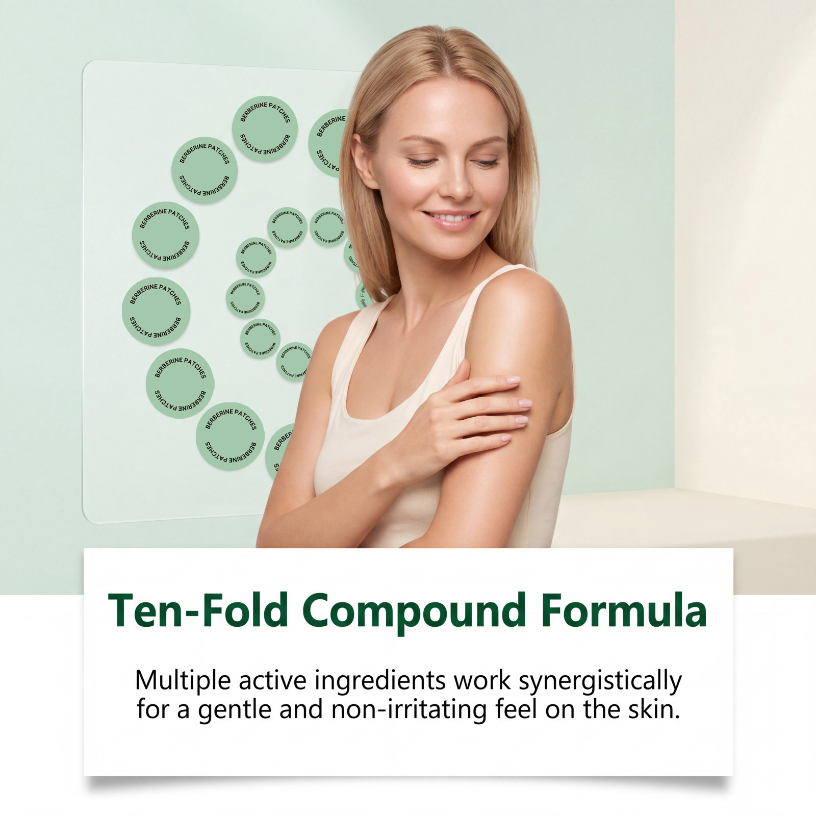 Body Care Patch Ten In One Gentle Skin Care Comfort Light Shape Display Skin Friendly Thin Natural Fit Close