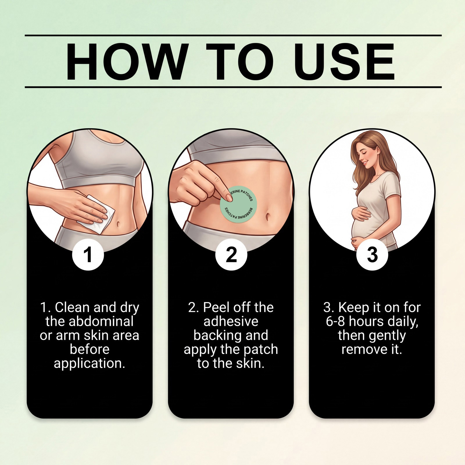 Body Care Patch Ten In One Gentle Skin Care Comfort Light Shape Display Skin Friendly Thin Natural Fit Close