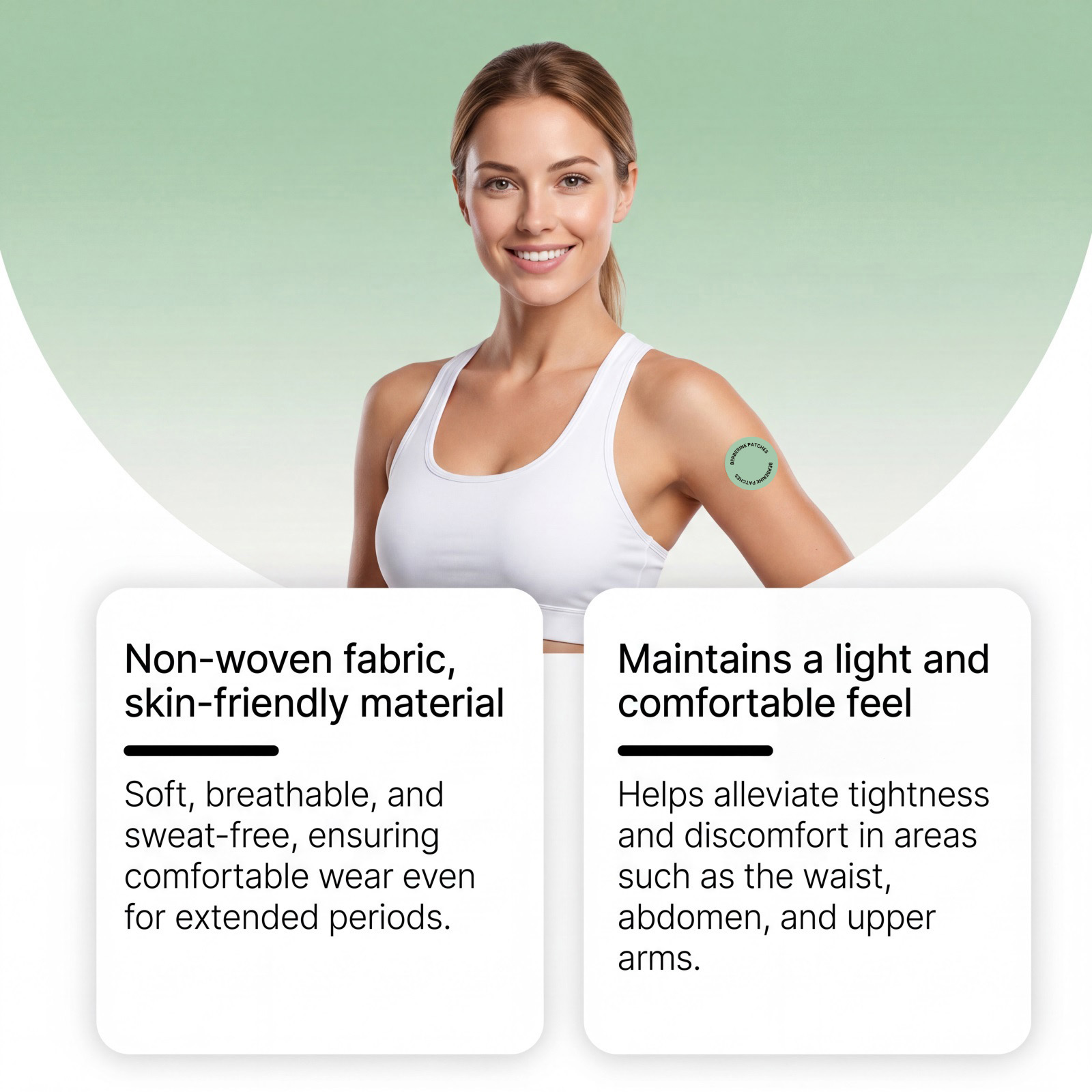 Body Care Patch Ten In One Gentle Skin Care Comfort Light Shape Display Skin Friendly Thin Natural Fit Close