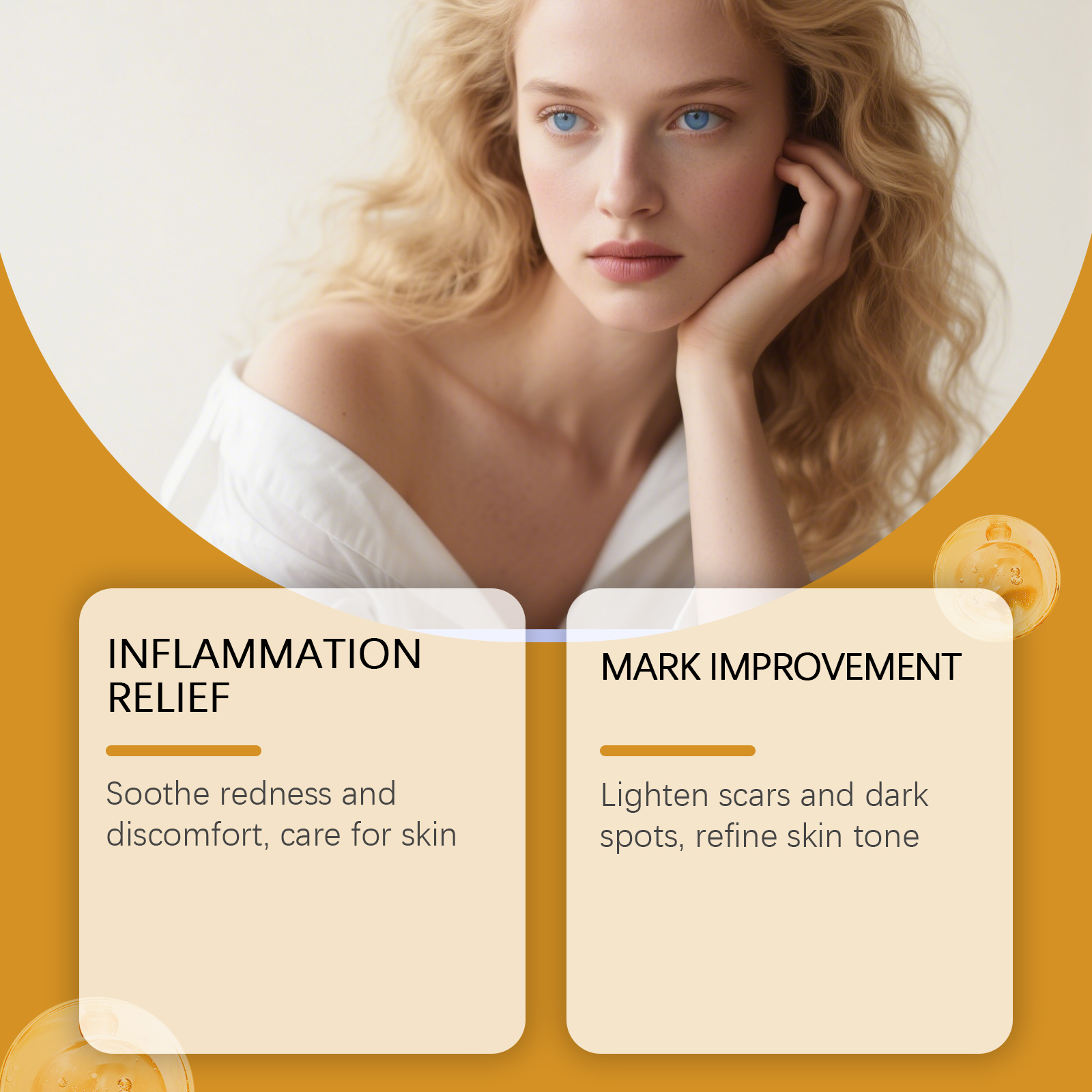 Bee Venom Care Cream Daily Protect Soothe Redness Remove Blemish Easy Spread Boost Skin Smooth Texture