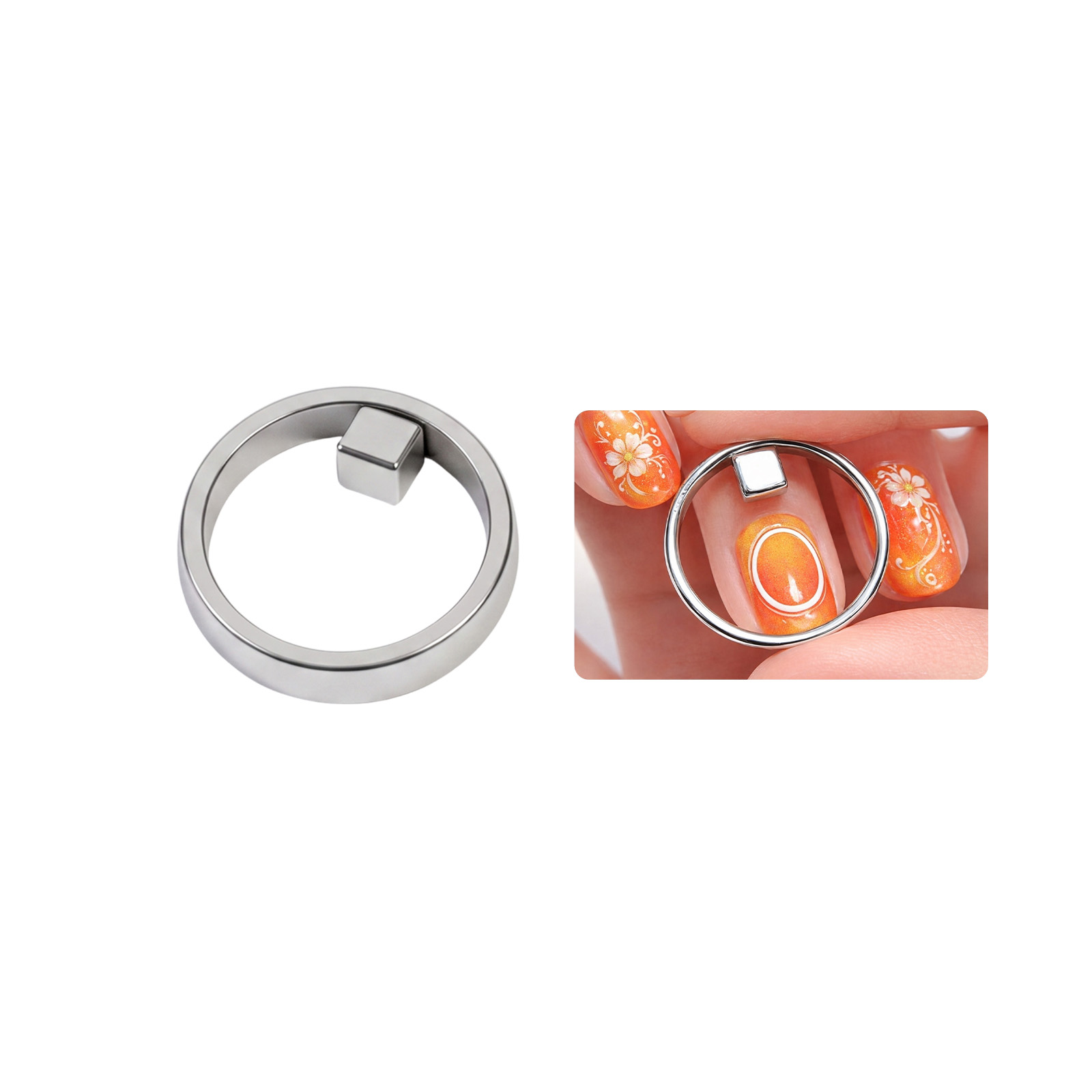 Ring Cat Eye Magnet Daily Nail Art Special Magnet Cat Eye Glue Fancy Home DIY Nail Styling Tool