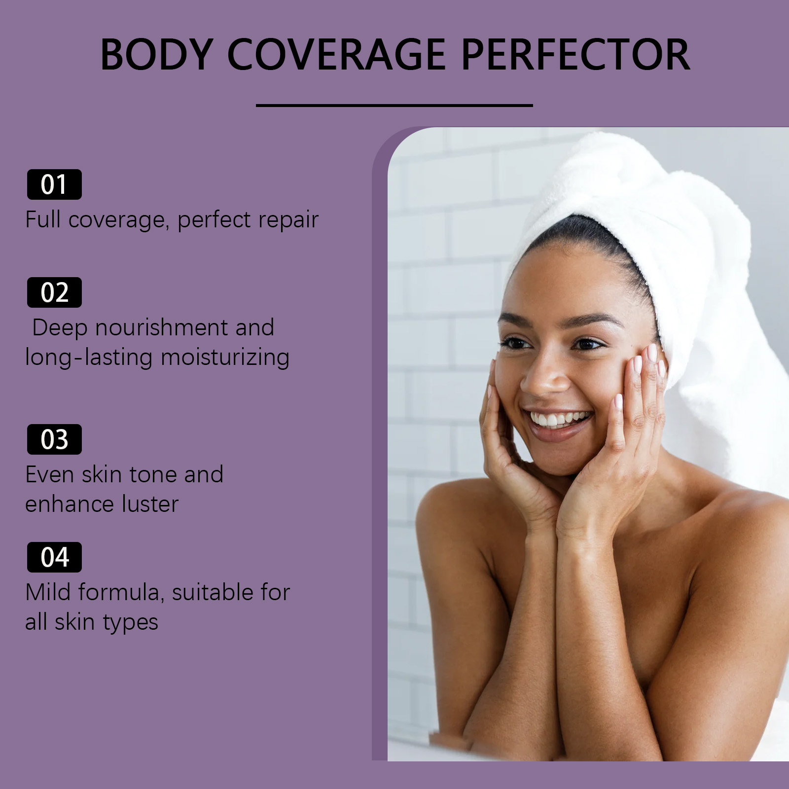 Natural Skin Tone Concealer Cream Waterproof Long Lasting Coverage For Tattoos Scars And Body Imperfections 74g