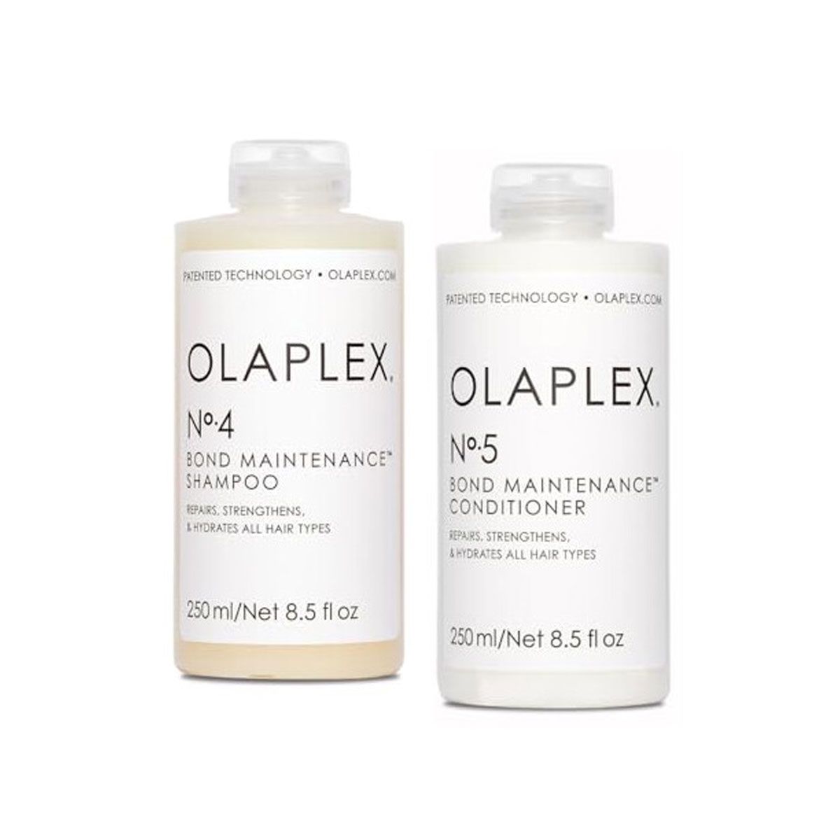 OLAPLEX No.4 Bond Maintenance Shampoo with No.5 Bond Maintenance Conditioner - 250ml