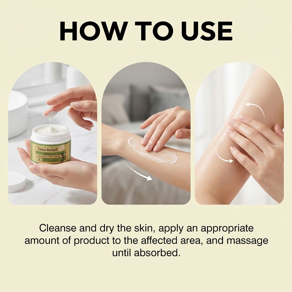 Body Care Cream Moisturizing Plant Extracts For Daily Skin Comfort And Massage Care