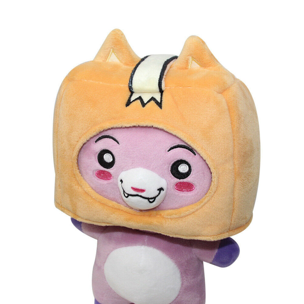 (ROCKY 29cm/11.4in) Lankybox BOXY FOXY ROCKY Plush Toy Stuffed Doll Kids Toys