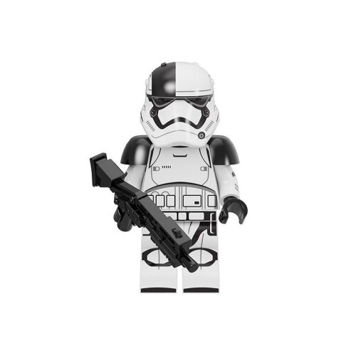(White Black) Bricks Figures Stormtrooper Darth Vader Star Wars Minifigures Buliding Blo