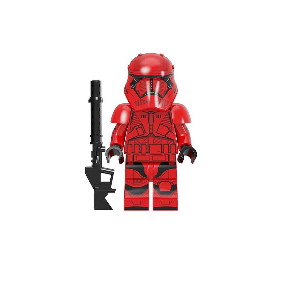(Red) Bricks Figures Stormtrooper Darth Vader Star Wars Minifigures Buliding Blocks
