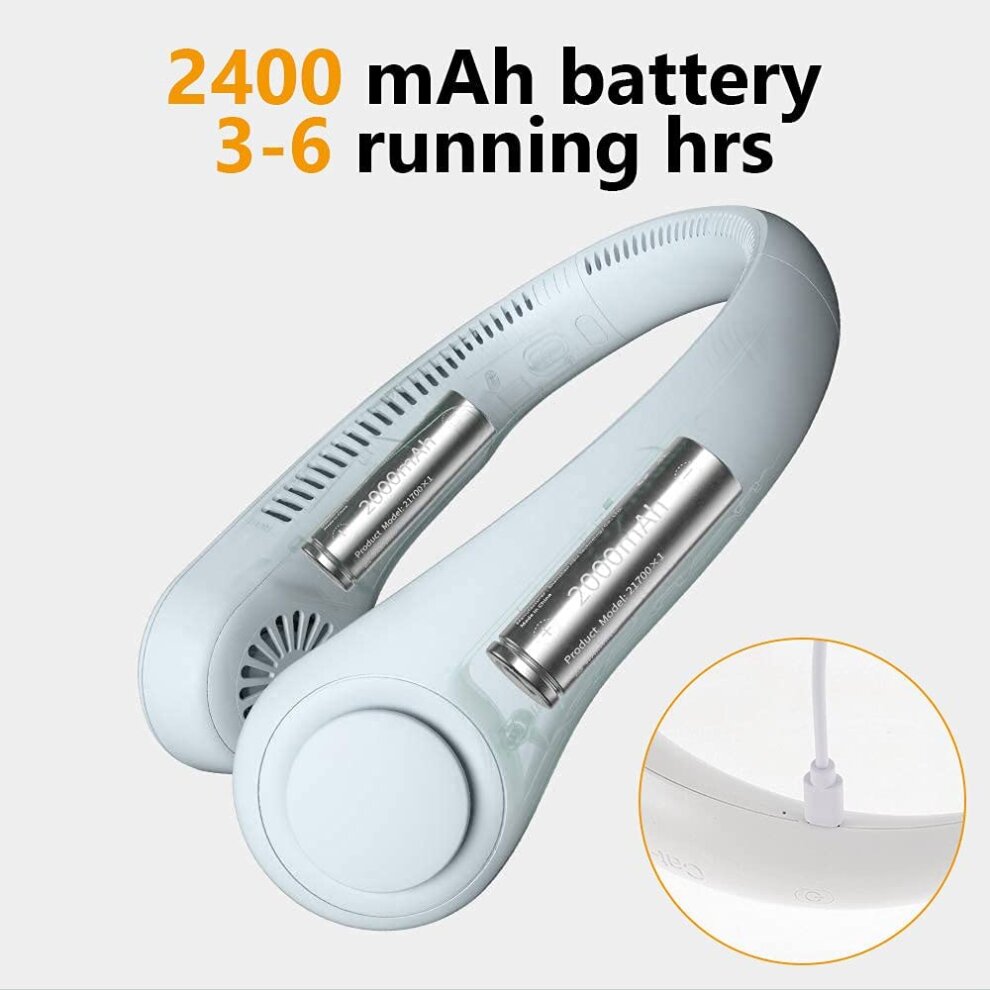 Portable Bladeless Cooling Fan Neck Fan