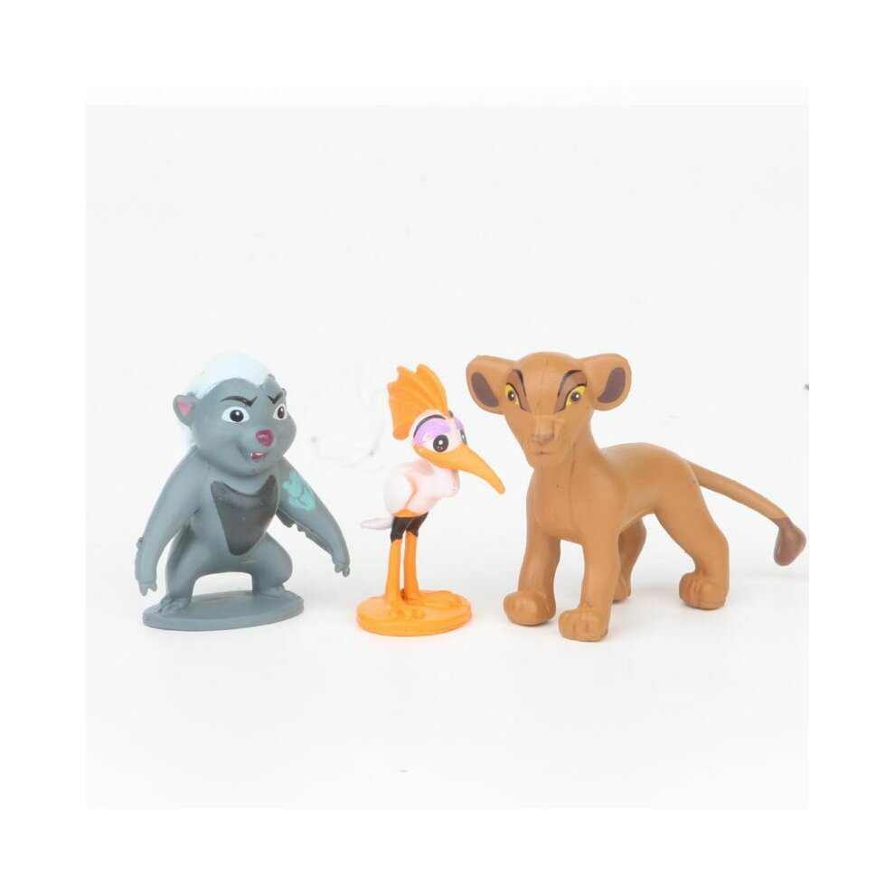 12PCS The Lion King Lion Guard Action Figure Playset Simba Kion Timon