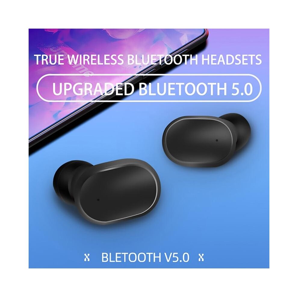 (White A6S) Earphones wireless Bluetooth earphone for iphone xiaomi Xiomi Redmi Huawei S
