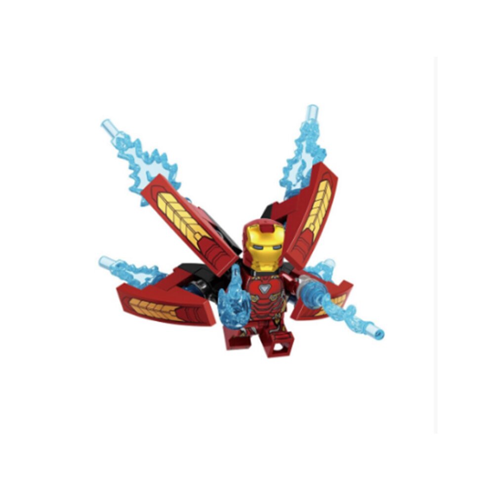 Marvel Avengers Minifigures Blocks Toy Compatible Lego DC Superhero  Action Figures Spiderman IronMan Batman Thor Hulk Captain America Character Set 16pcs Birthday Cake Decoration Kids Surprise Christmas Gifts