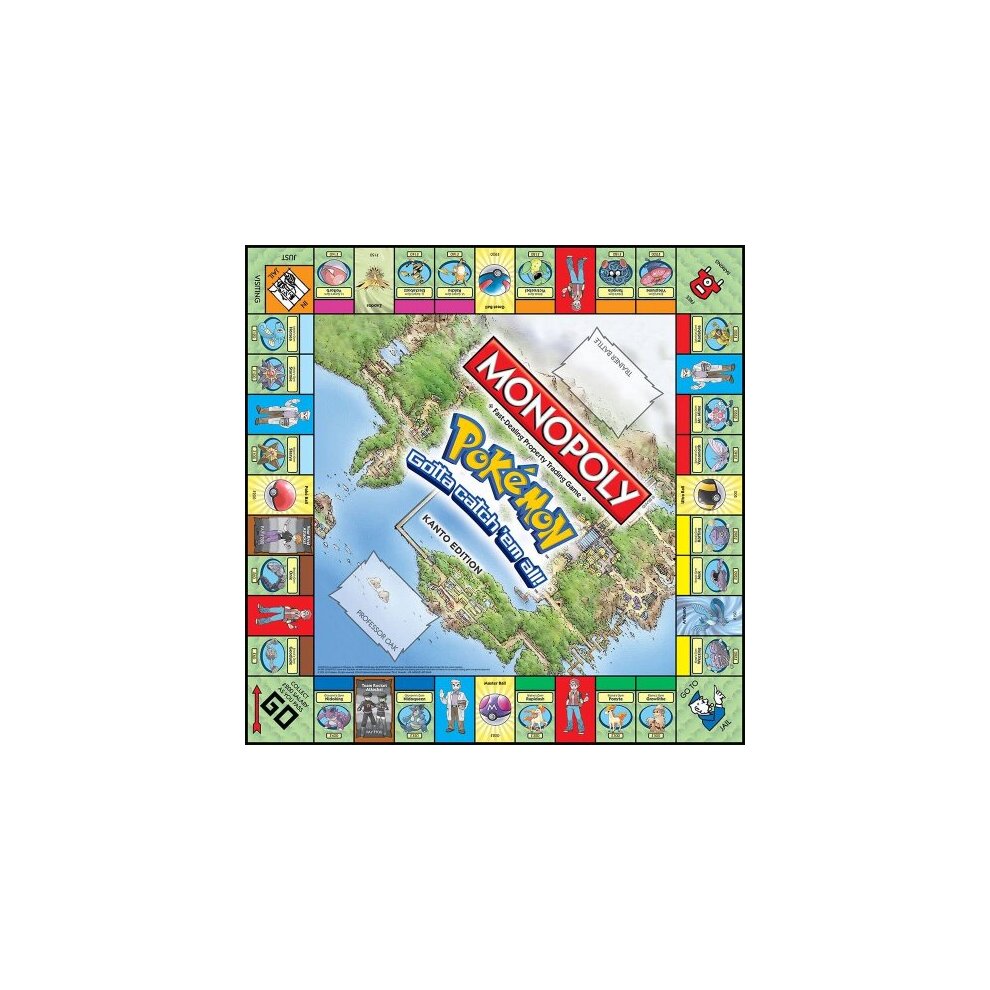 Pokemon Monopoly Board Game Card Game Family Gathering Puzzle Game Kids Gift