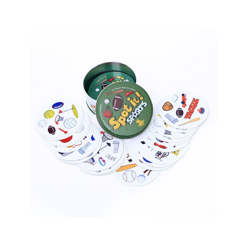 (Spot it NUMBERS) Spot it Card Game Dobble Family Friend Party Game Board Games Fun 5 Games In 1 Boxed Kids Toy Gifts
