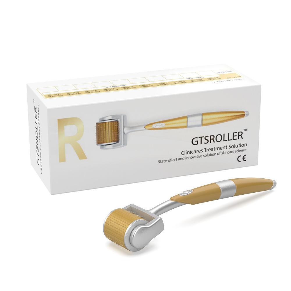 (0.2mm) Microneedle GTS 192 Derma Roller Hair and Scalp Roller  Facial Skin CareTool for Dormant Scalp Follicles Stimulates Healthy Hair Growth Suitable for Men and Women