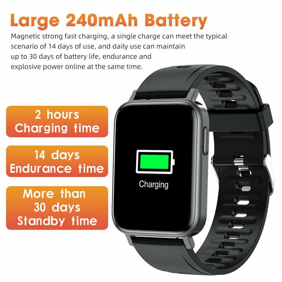 New Smart Watch Men Body Temperature Fitness Tracker Smartwatch For  for Samsung iPhone Android