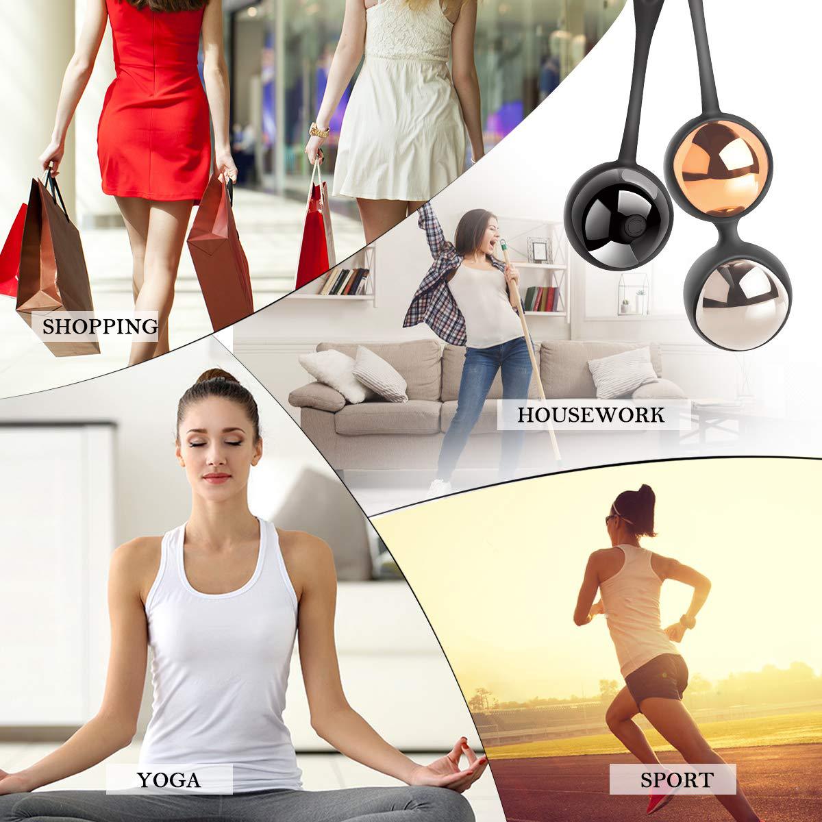 Egg Vibrator Orgasm Sex Toys Adult Products Vaginal Practice Vibrator Exercise Kegel Ball Silicone Ben Wa Balls Tightening Set Wearable Remote Control