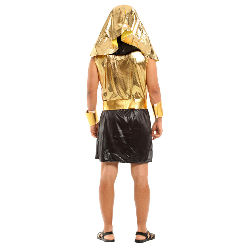 (165~175cm) Men Egyptian Halloween Costume Pharaoh Costume