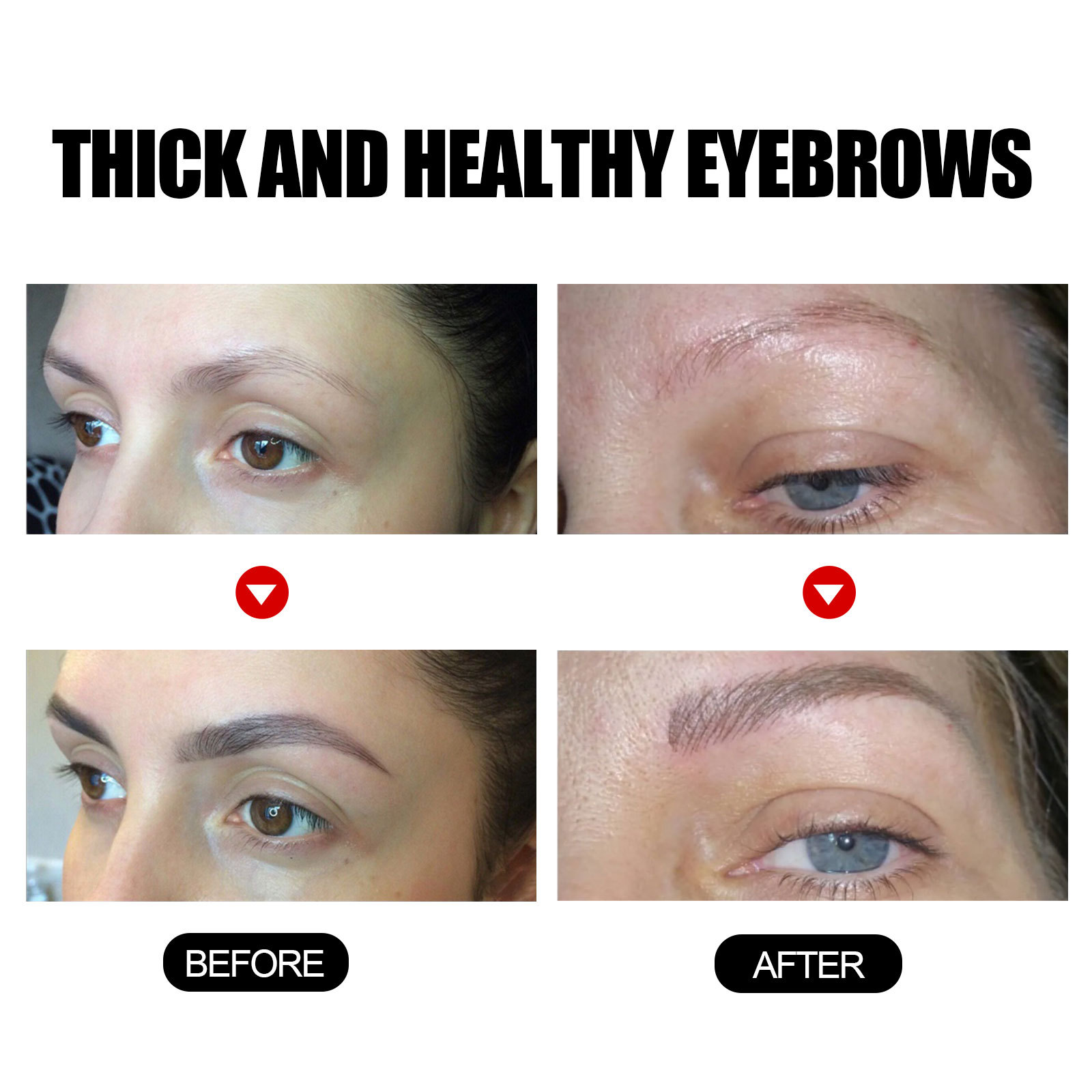 Eyebrow Growth Solution Liquid Eyebrow Growth Serum Thick Eyebrow Nourish Essence Enhancer 30ml