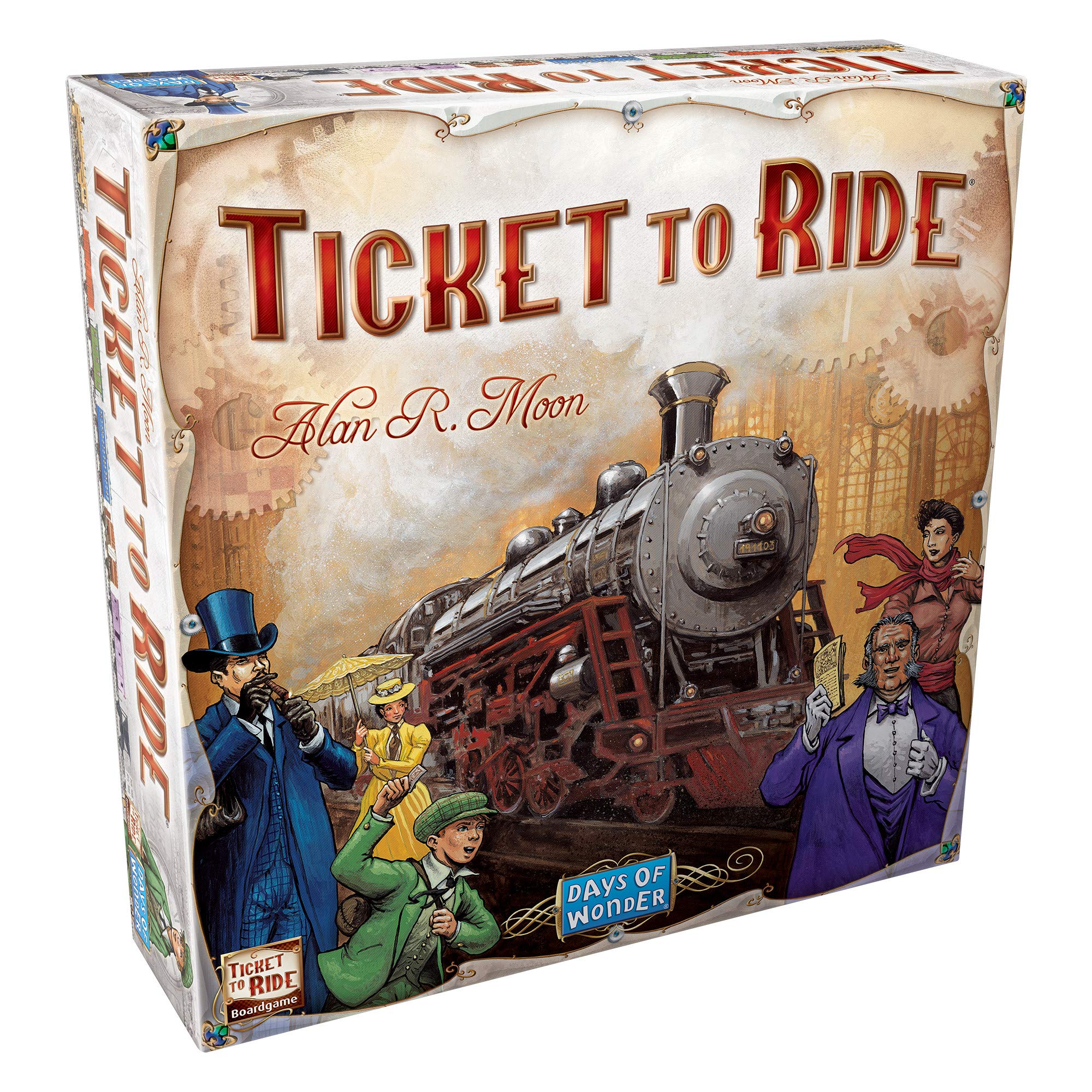 Days of Wonder Ticket to Ride Board Game Card Games