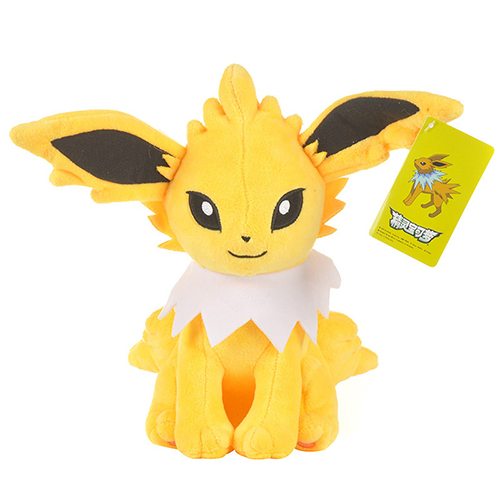Pokemon Plush Soft Toys Jolteon Plush Toys Stuffed Animal Teddy Great for Kids Christmas Birthday Gift 25cm