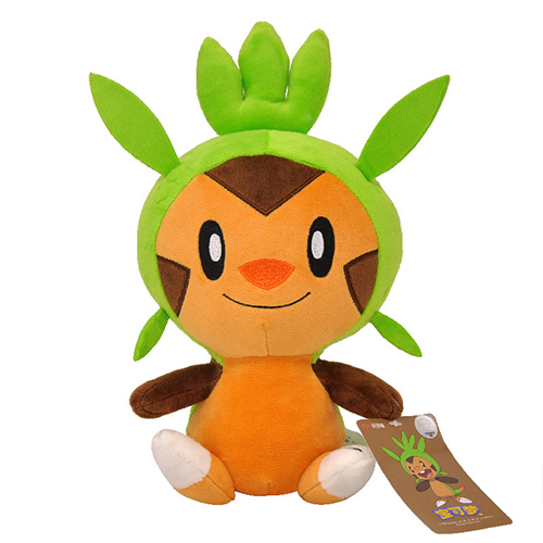 Pokemon Plush Chespin Plush Doll Soft Toy Stuffed Animals Anime Figure Kawaii Ornaments Gifts for Kids Children Birthday Gifts 29cm
